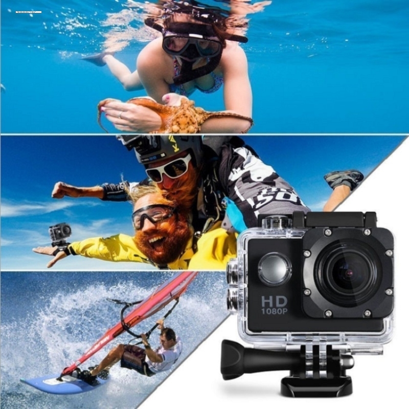 运动相机摩托车行车记录仪骑行潜水头盔记录仪防水防抖摄像机