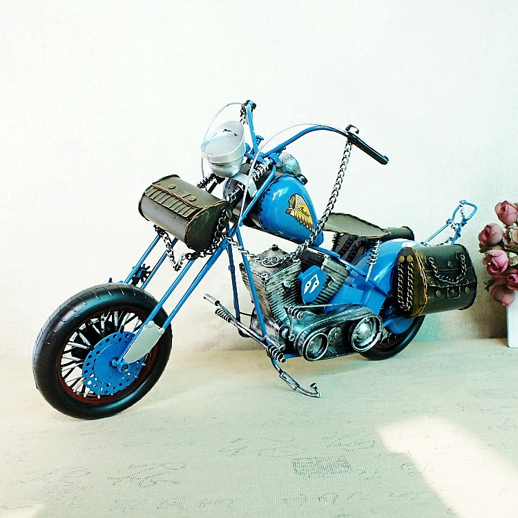 2020年新款 越野山地摩托车模型DIY手工金属礼品家居摆件 008SMT