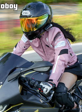 夏季骑行服女款motoboy摩托车机车服防雨防风四季通用套装外套