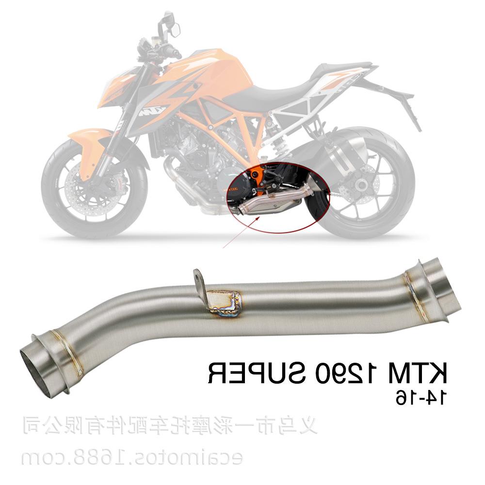 摩托车排气管适用于KTM 1290 Super Duke R2014-2016去不锈钢中段