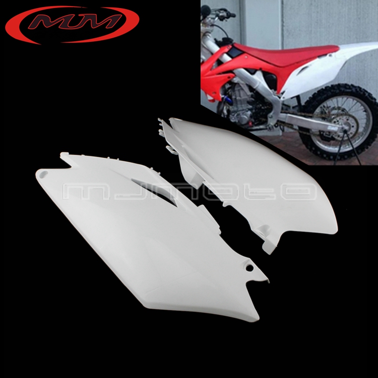适用本田CRF450R CRF250R摩托车改装外壳侧盖 左右护盖 2010-2013