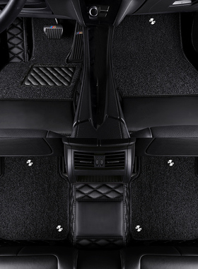 奥迪A6L汽车脚垫 专车专用大全包围 2015 2016 2017 2018年新款