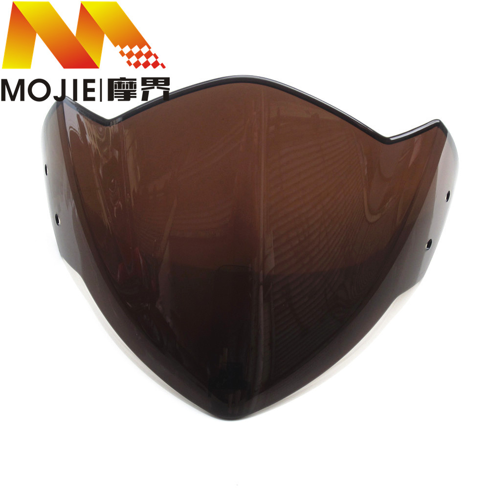 摩托车配件适用豪爵迪爽HJ150-9头罩挡风玻璃遮阳罩外壳前壳