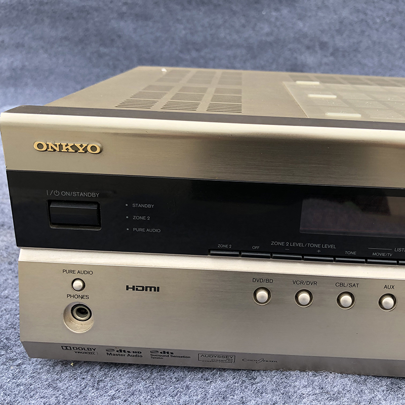 原装进口二手Onkyo/安桥 TX-SR507高清HDMI功放机5.1电视机手机用