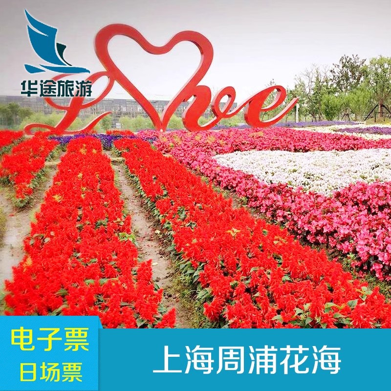 [周浦花海-大门票]上海周浦花海门票 春季花展门票