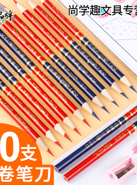 中华牌红蓝双色铅笔医学特种铅笔标图绘图写字木工护士专用记号双头红色蓝色体温笔多色两头不可擦彩铅医用笔