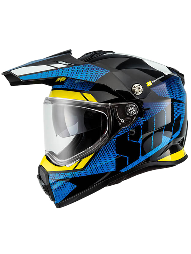 高档进口SOL摩托车头盔复合纤维越野拉力盔双镜片高阶赛车男全盔S