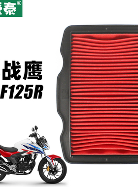 新大洲本田摩托车CBF125R小战鹰SDH125-60空气格滤芯滤清器空滤器