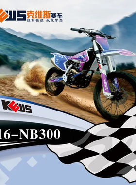 2023款克维思K16NB300越野摩托车大高赛竞技特技场地赛车翘头整车