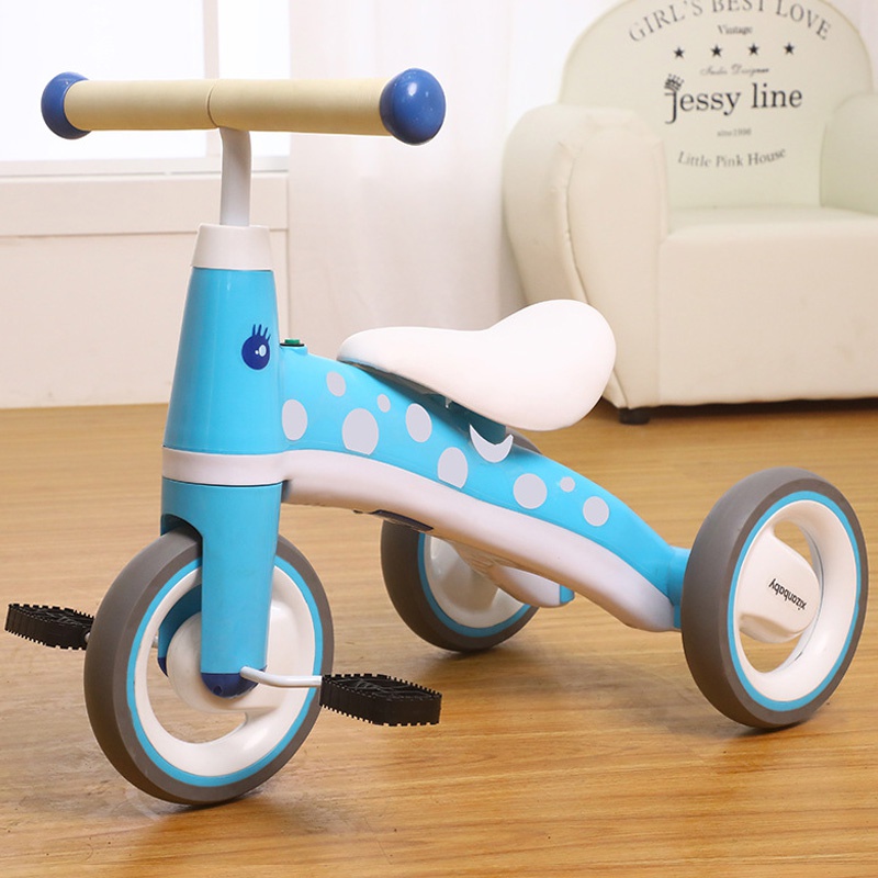 儿童三轮车脚踏车子1-2-3岁宝宝自F行车小孩婴幼儿园脚蹬骑车小号