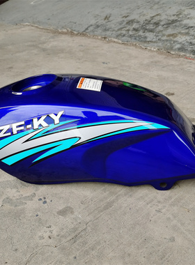 珠峰摩托车配件ZFKY125/150-18A雪豹钻豹银豹蓝色汽油壶燃油箱