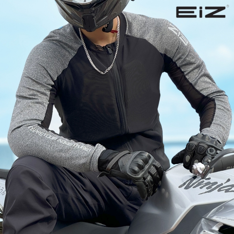 EIZ摩托车护甲衣骑行服夏季机车透气网眼防摔轻薄赛车CE2护具男女