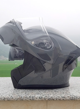 新3C认证揭面盔摩托车特大码大头头盔可拆卸带内衬防摔全盔70国潮
