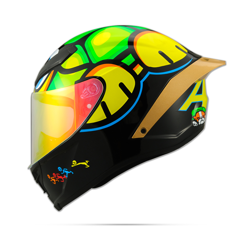 NITRINOS摩托车头盔个性四季3C证男女士机车赛车大尾翼3C认证全盔