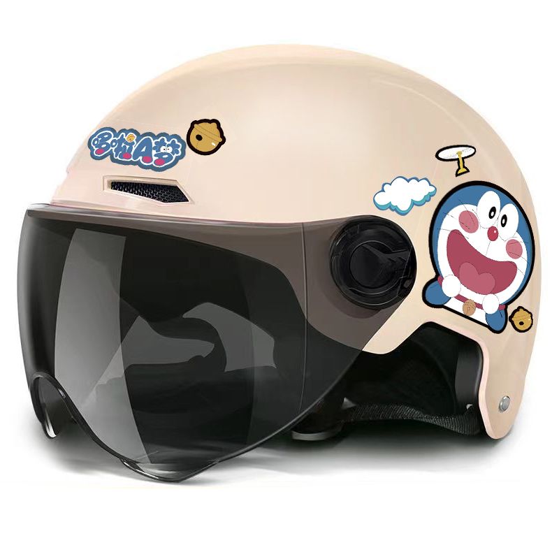 头盔3c认证摩托车电动车通用防护头盔帽男女士摩托车可调节安全帽