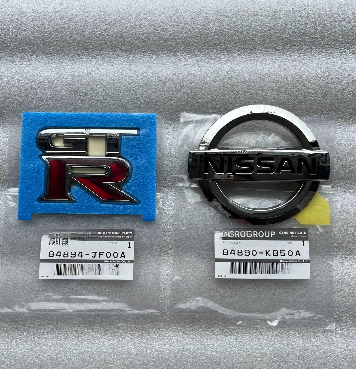 适用于日产GTR战神R35车标GTR T-spec字标信仰改装个性标牌后尾标