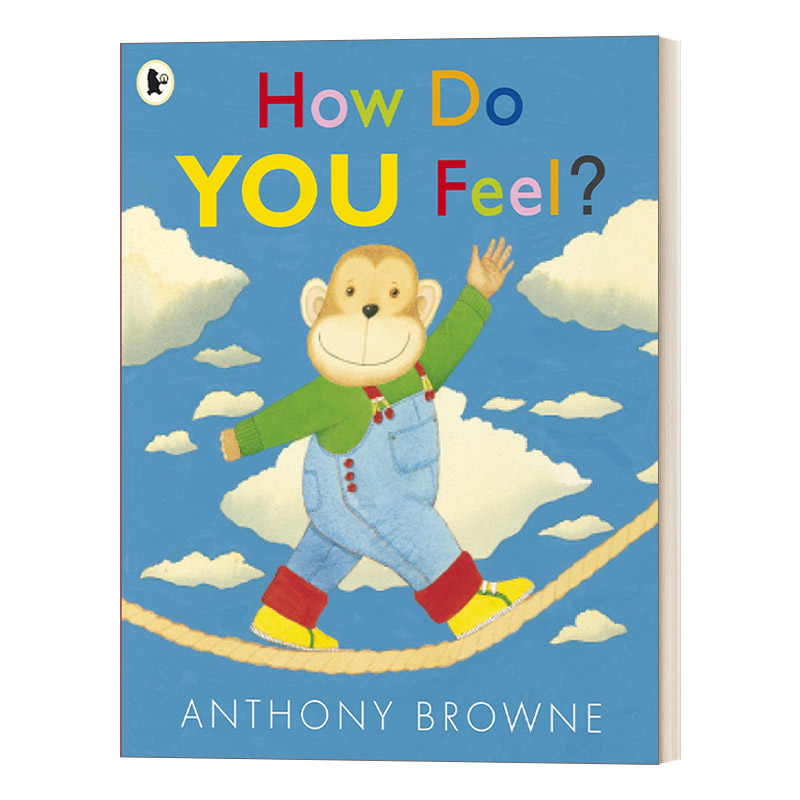 英文原版绘本 How Do You Feel 你感觉怎么样 大开绘本 国际安徒生奖插画家安东尼布朗Anthony Browne 英文版 进口英语原版书籍