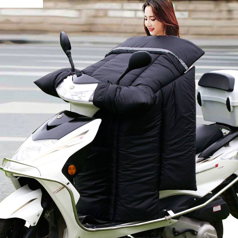 光阳新动丽V125摩托车挡风被冬季加绒加厚款电车保暖防寒防风罩冬