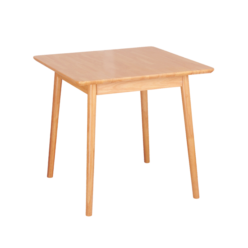 北欧方桌餐桌椅组合纯实木日式餐桌小户型大尺寸休闲桌方形洽谈桌