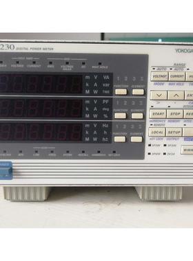 出售 原装 日本横河WT230 带谐波 数字功率计询价为准