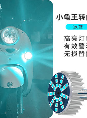 小龟王小绵羊电瓶车专用转向灯改装/LED灯高亮灯泡原车卡扣摩托款