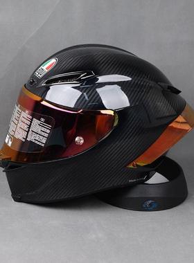 摩托车机车改装大尾翼适用于AGV PISTA GPRR碳纤维头盔全盔非原厂