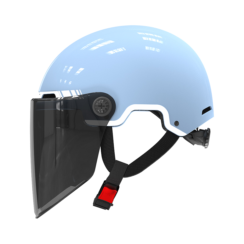 新品晓安3C认证头盔电动电瓶车女摩托车半盔男四季通用夏季安全帽