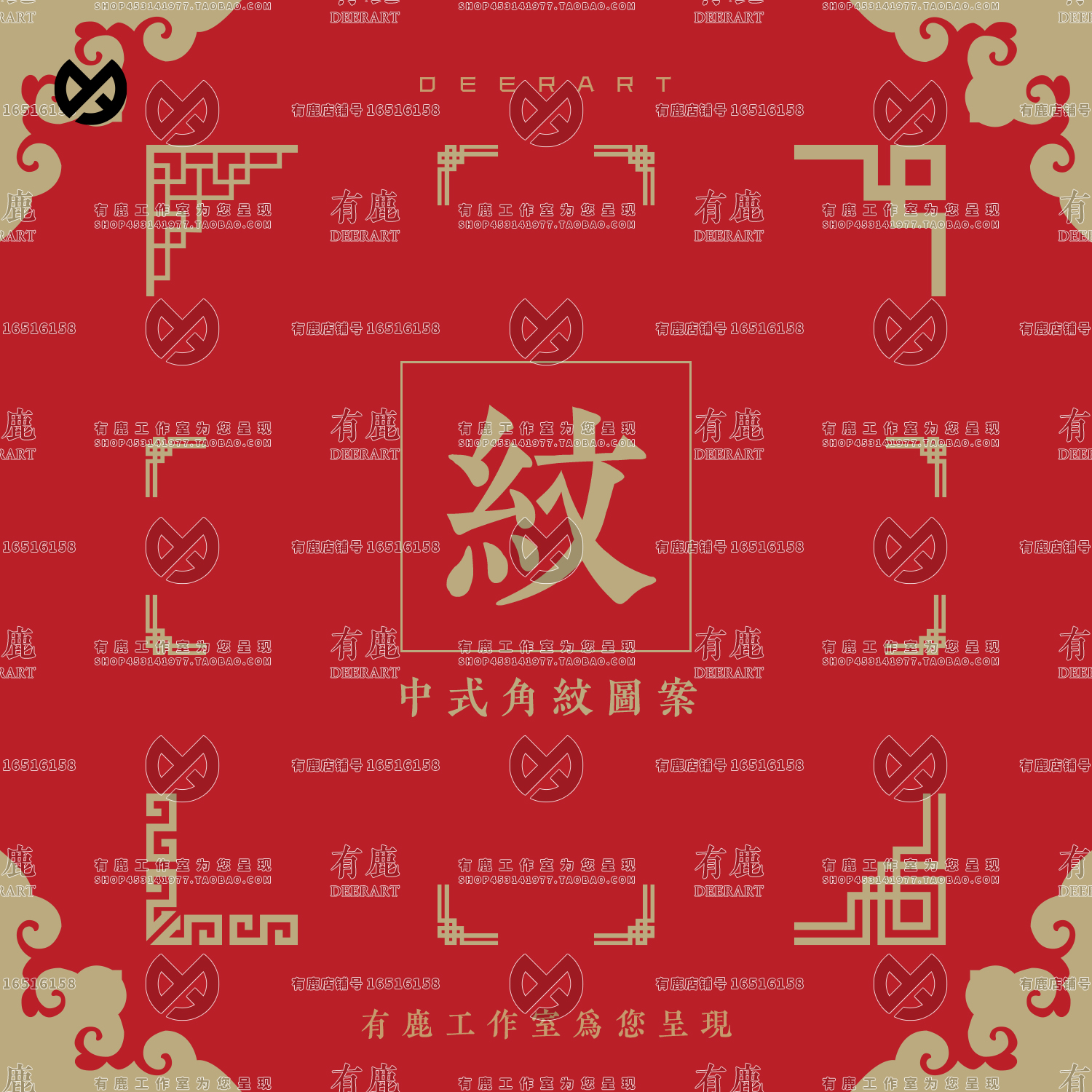 中式中国风传统古典东方边角边框图案纹样矢量eps素材装饰日式png
