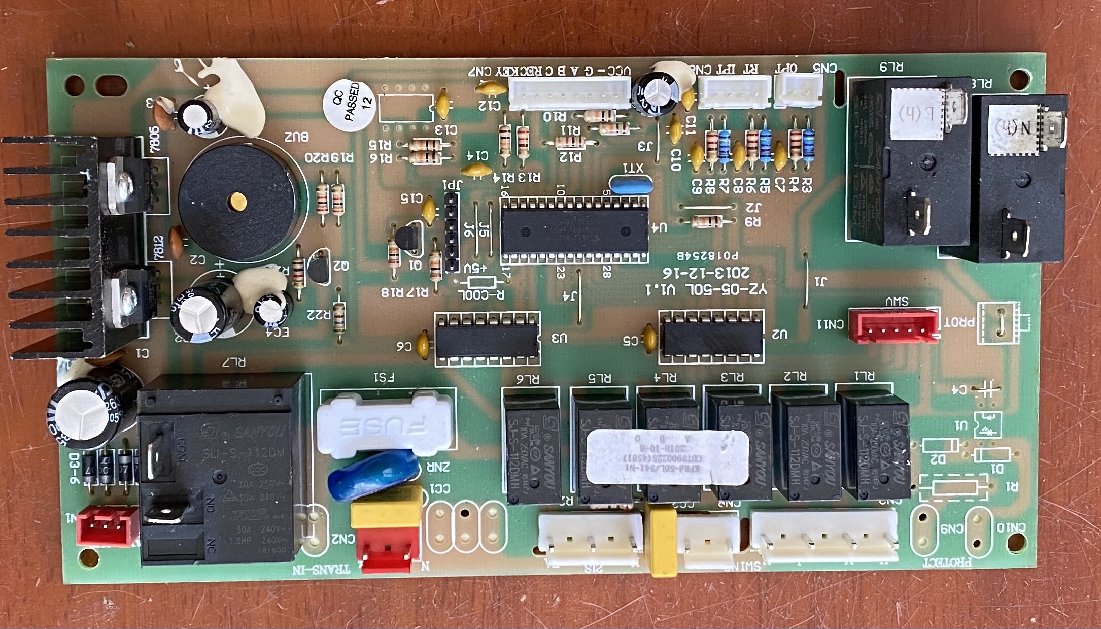 扬子空调电脑板YZ-05-50L 1.1主板