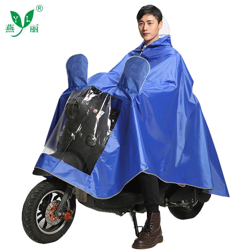 电动车雨衣专用成人款加厚摩托车雨衣雨披防暴雨连体双人雨衣