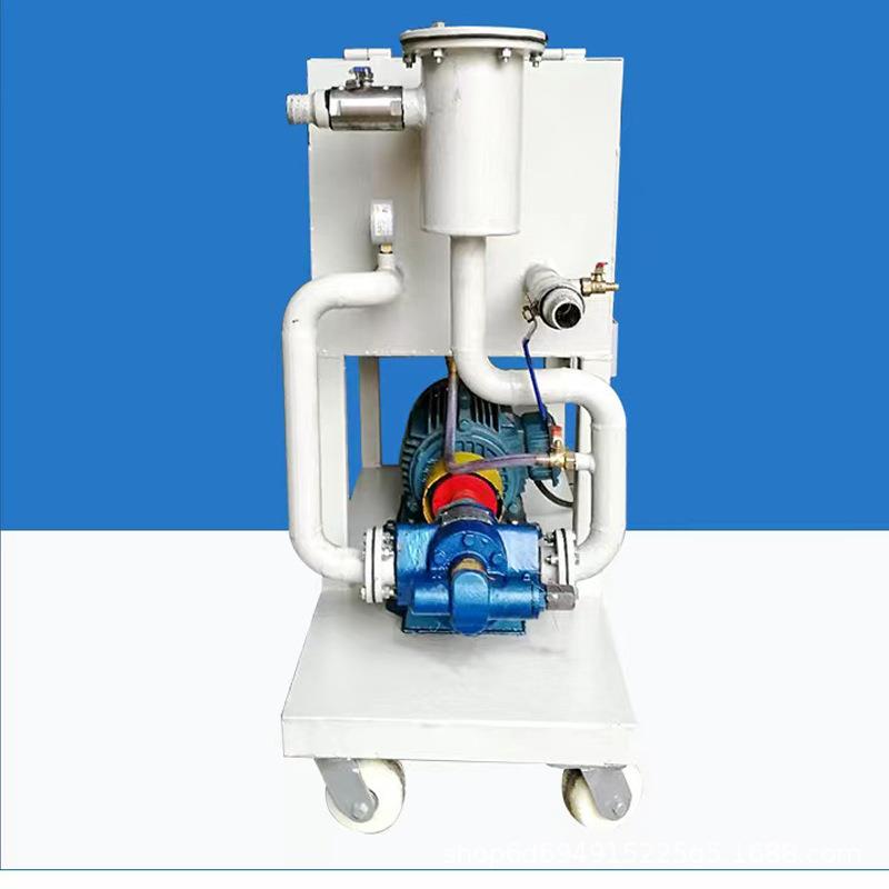LY-100板框压力式滤油机 移动式净油机 小型废机油过滤机设备