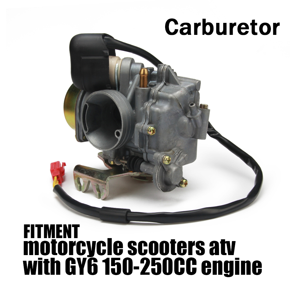 适用越野摩托车踏板车ATV配件CVK30MM化油器GY6 150-250CC巧格
