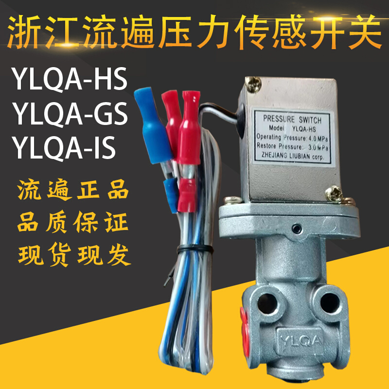 浙江永嘉流遍YLQA-HS GS油泵压力开关黄油路润滑检知接触微动开关