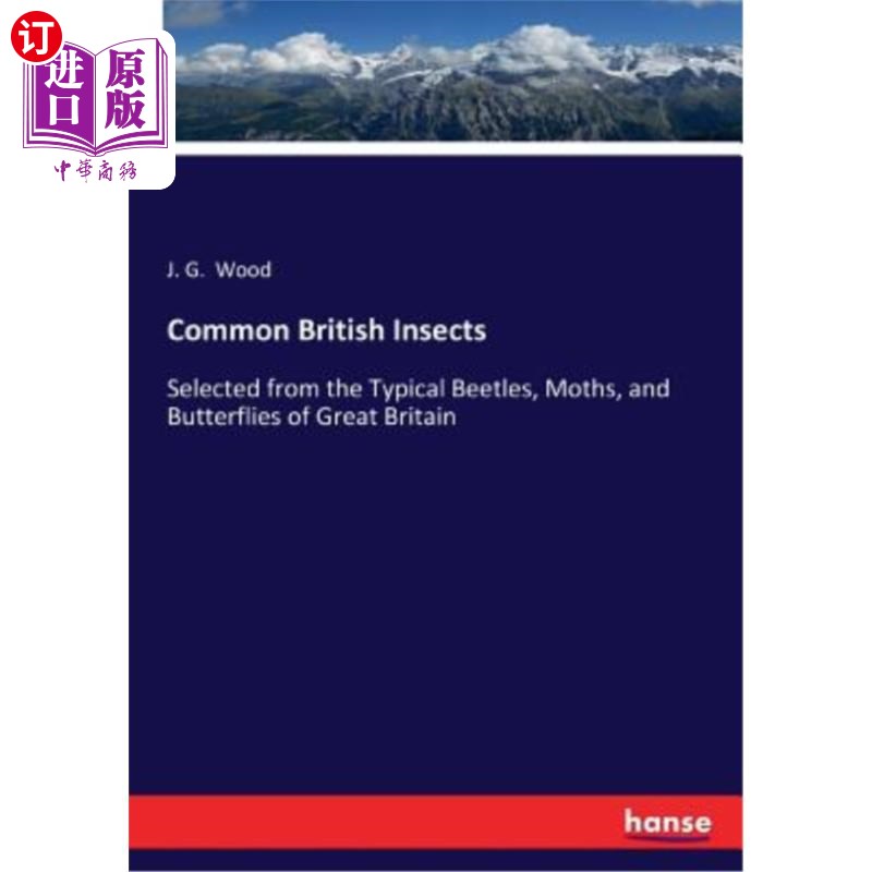 海外直订Common British Insects 常见的英国昆虫