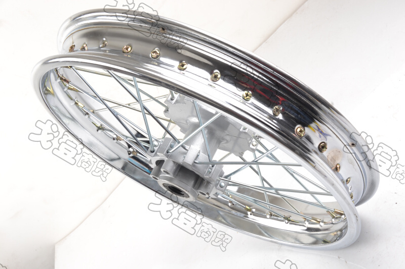 CQR250迈亚斯V3越野摩托车前后铝合金轮辋轮毂轮圈轮子k滚子配件