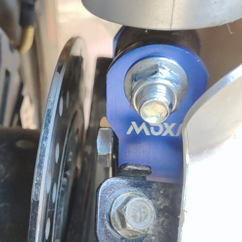 摩托车MOXI后减震铝合金加高器电动车改装升高天剑EN减振加厚垫圈