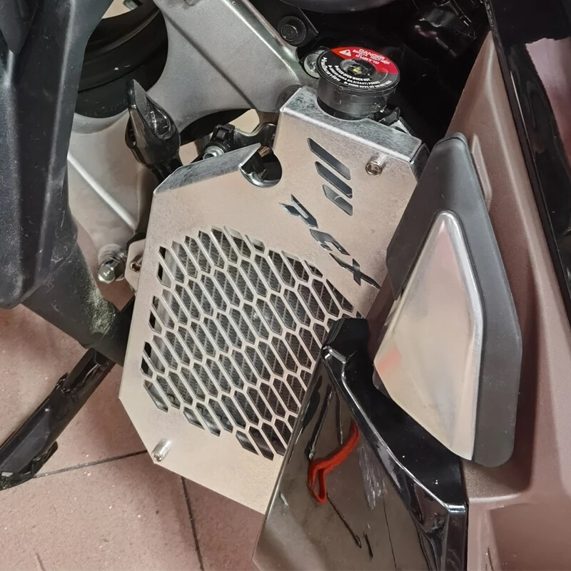适用本田ADV160 PCX160 摩托车改装件水箱保护网 散热罩 防护盖