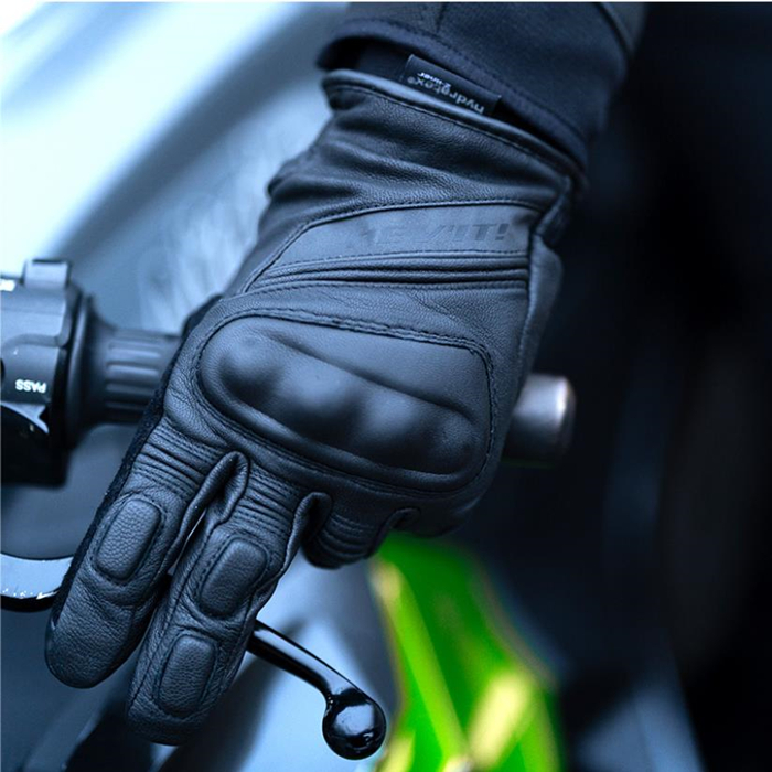 RR H2O拳击手2摩托车骑士手套哈雷复古女款冬季骑行手套防水保暖