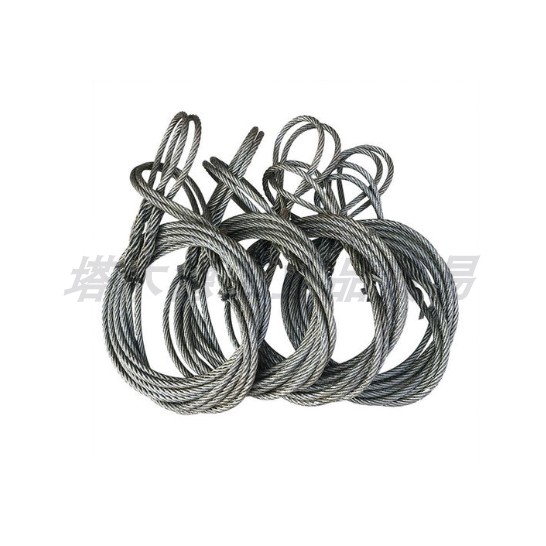插编钢丝绳  人工编织起重钢丝绳 压环索扣起重吊装编头钢丝绳