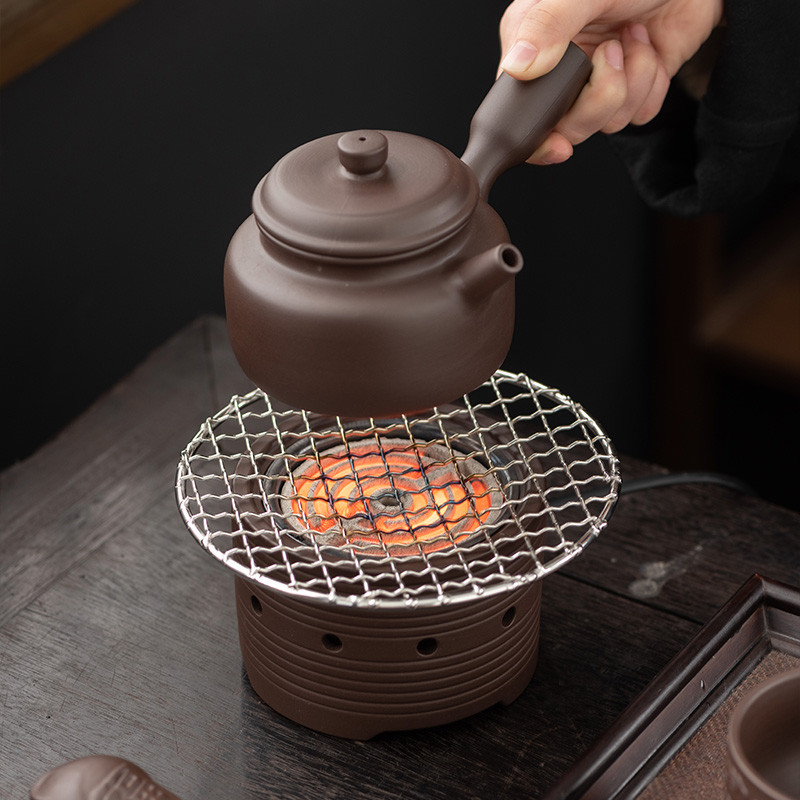 紫砂复古养生电陶炉温茶炉煮茶壶烧水泡茶电路丝加热家用电煮茶器