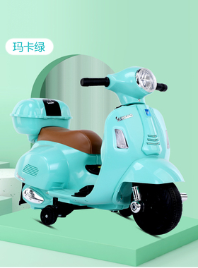 正品儿童电动摩托车可坐人男孩宝宝幼儿小孩三轮车充电玩具电瓶童