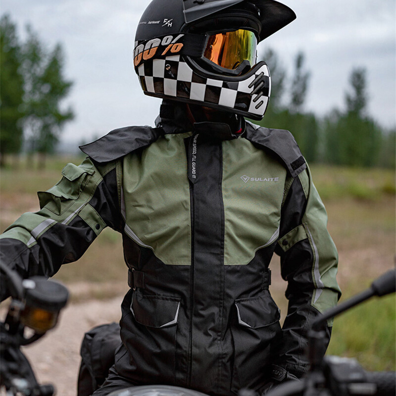 新款摩托车雨衣分体雨裤防暴雨防风摩旅通勤机车骑行暴雨级装备防