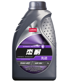 卢克伊尔（Lukoil）杰耐先进 原装进口 全合成汽机油5W-40 SN级1L