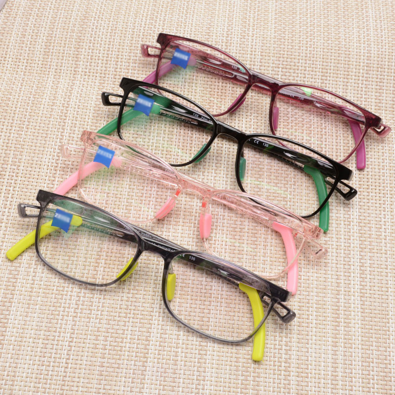 小学生儿童眼镜框7-12岁近视品牌ZSK-72002硅胶鼻托防滑超轻TR90