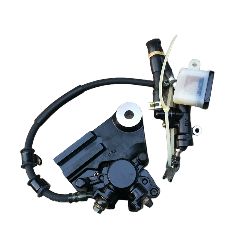 豪进摩托车HJ150-15凌肯LK150-15 EVO150R后碟刹泵卡钳刹车泵总成