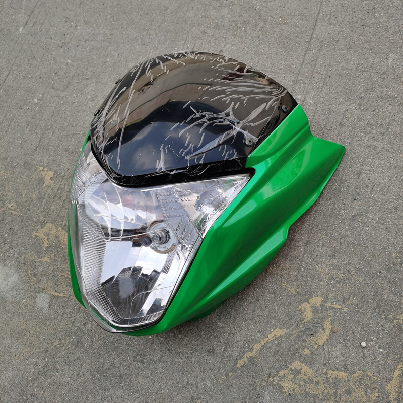 轻骑光速摩托车配件GS125-30B战鹰CBF车头大灯导流罩头罩灯罩总成