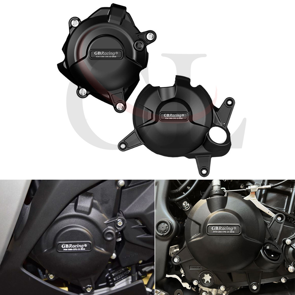 适用雅马哈Yamaha YZF-R3/MT-03 2023-2024 GBracing发动机保护盖