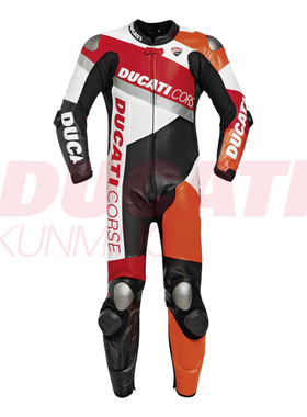 杜卡迪连体皮衣丹尼斯联名Corse Power K2摩托车机车透气防摔赛道