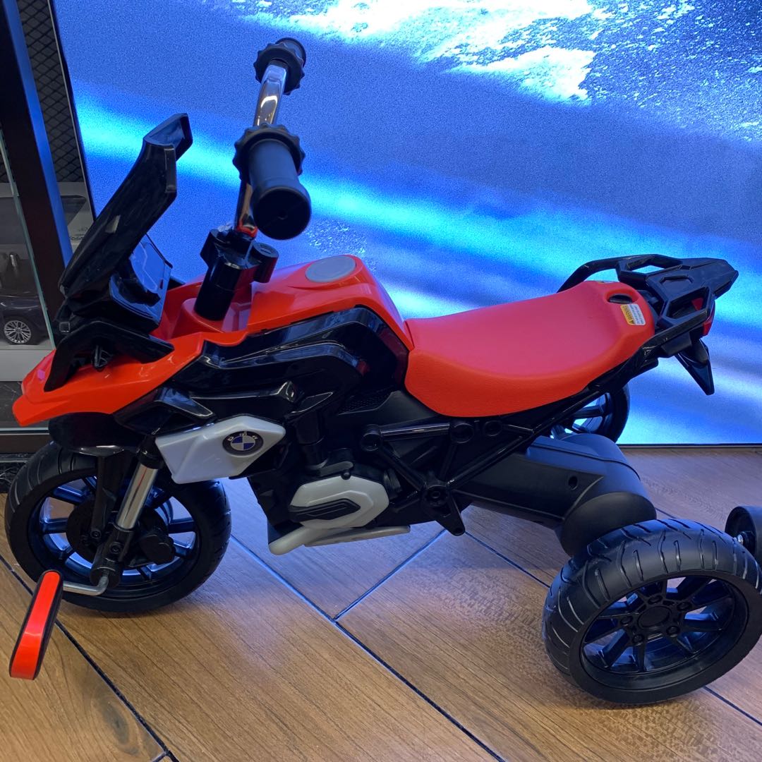 宝马原厂儿童三轮车脚踏车摩托车BMW婴儿宝宝小孩童车玩具自行车