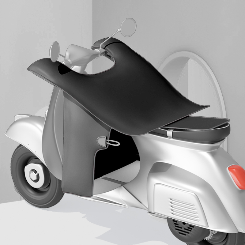 电瓶车挡风被夏季电动车可爱防晒罩小型摩托车遮阳防紫外线防风罩